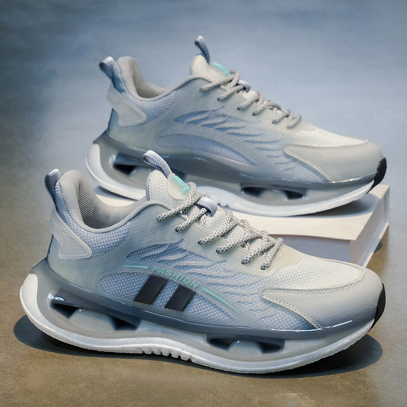 Women's sporty everyday sneakers with breathable inserts and innovative cushioning system Mune Fashion