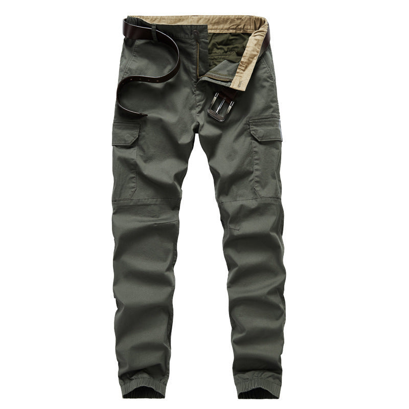 Men's Functional Cargo Pants with Elastic Cuffs Mune Fashion