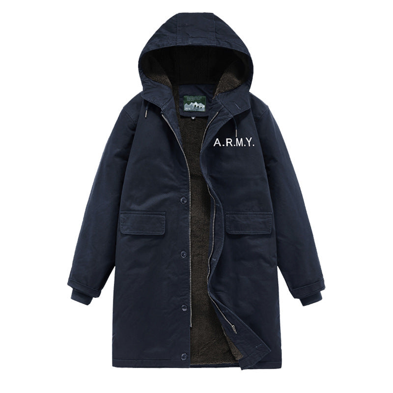 Men's Long Parka Jacket Mune Fashion