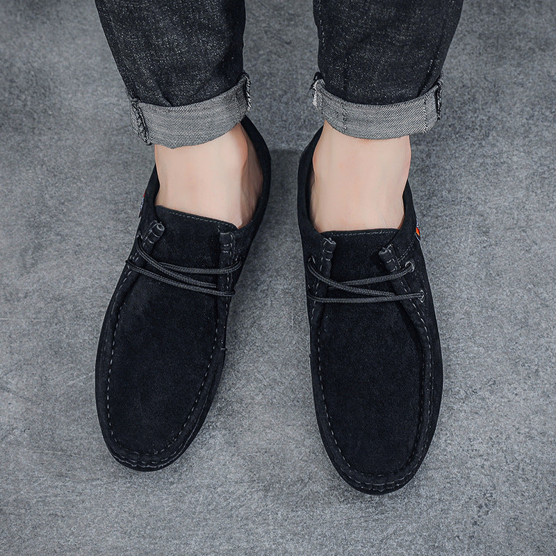 Men's Fashion Suede Moccasins Mune Fashion