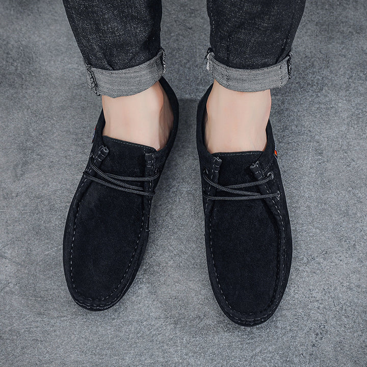 Men's Fashion Suede Moccasins Mune Fashion