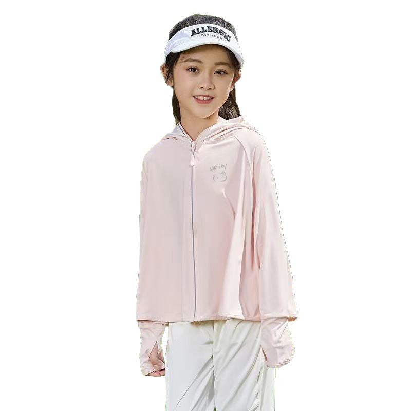 Girl Breathable UV Protection Jacket Mune Fashion