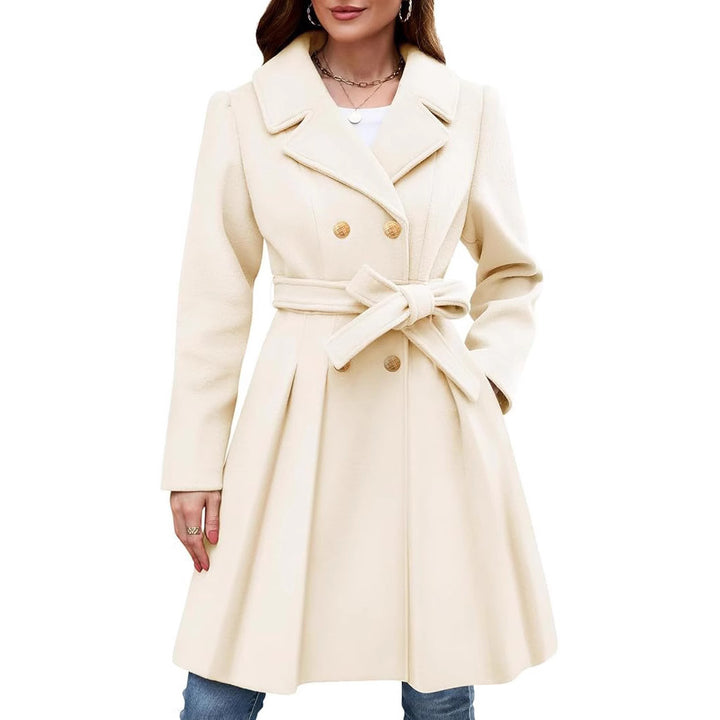 Women's Elegant Double-Breasted Coat