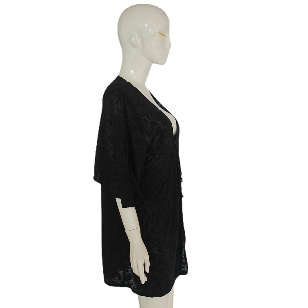 Women's Beach Cover-Up with Innovative Knot Design Mune Fashion