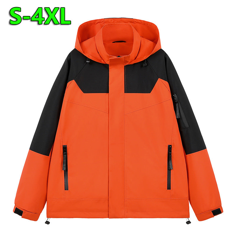 Men's water-repellent technical urban hoodie jacket with ergonomic hood, concealed zipper, and seam-sealed utility pockets Mune Fashion