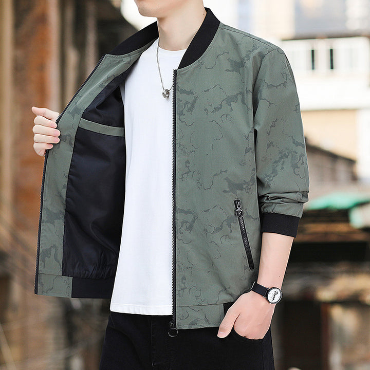 Men's Cultivated Bomber Jacket Mune Fashion