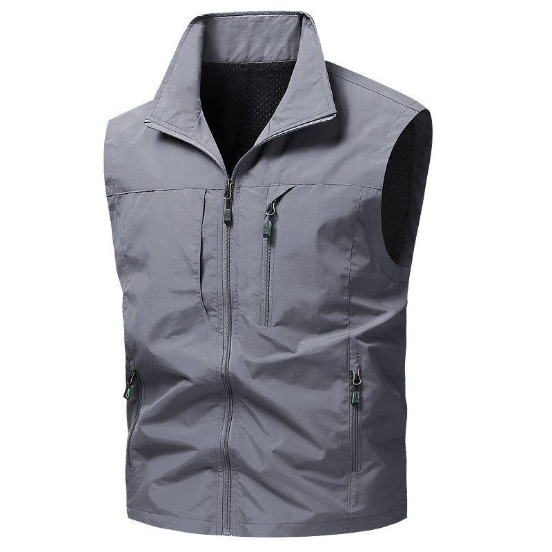 Men's Multifunctional Vest with Practical Pockets Mune Fashion