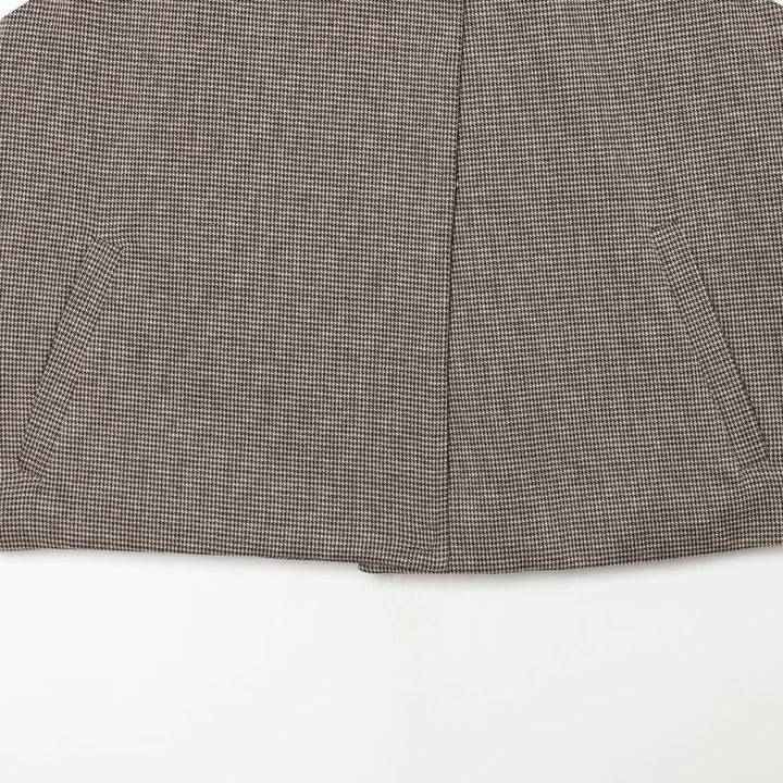 Women's pencil dress with houndstooth pattern, peter pan collar and seam pockets Mune Fashion