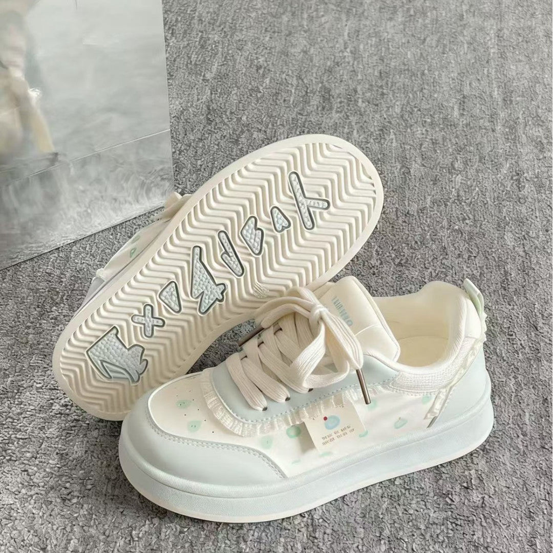 Women's Fashion Sneakers with Playful Design and High-Quality Upper Material Mune Fashion