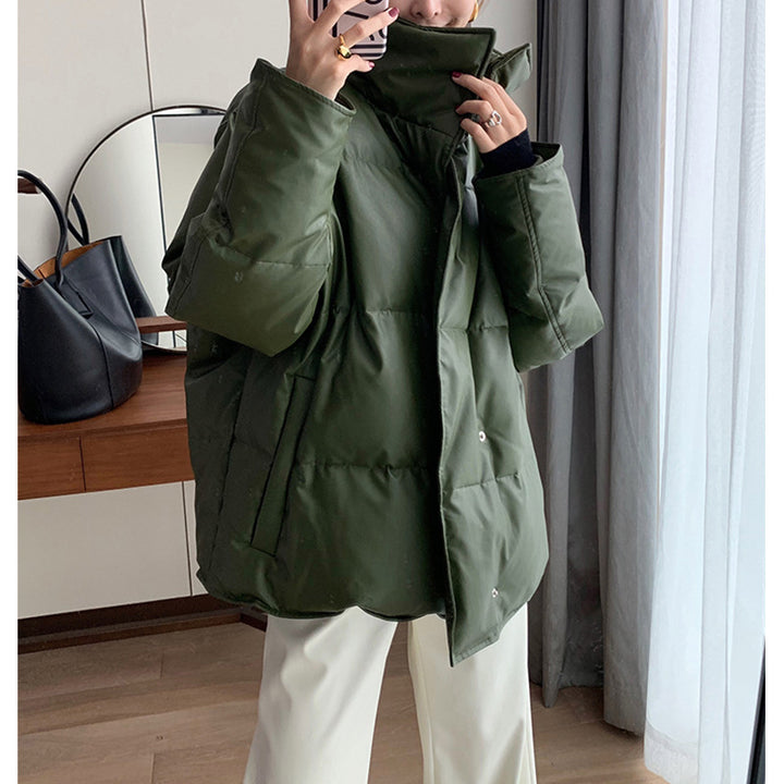 Women Trendy Oversized Down Jacket Mune Fashion