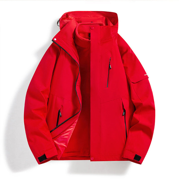Women's Waterproof Outdoor Jacket with Adjustable Hood Mune Fashion