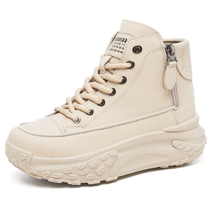 Women High-Top Sneakers with water-repellent surface and non-slip sole Mune Fashion