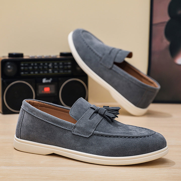 Men's Elegant Moccasins with Tassels Mune Fashion