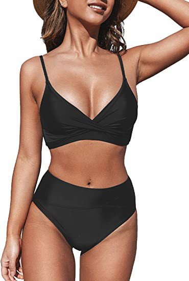 Women’s bikini set with high waist and wrap top Mune Fashion