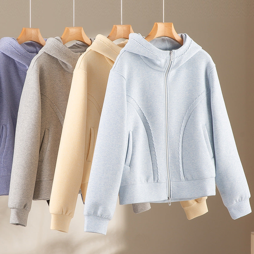 Women's Soft High-Waist Jogging Pants made of Teddy Fleece with Wide Leg and Drawstring Mune Fashion