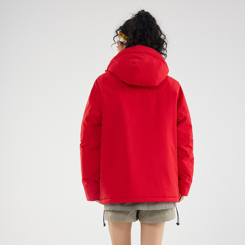 Women's Padded Winter Jacket with Hood, Water Repellent and Windproof Mune Fashion