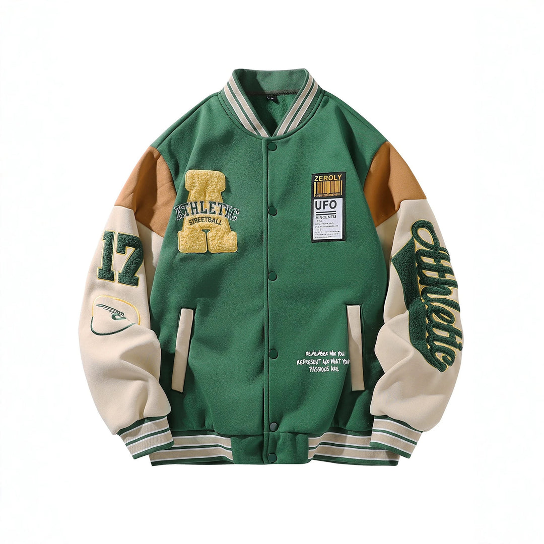 Men's Elegant College Jacket Mune Fashion