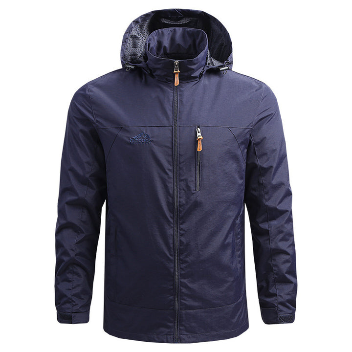 Men's High-Performance Windbreaker with Practical Pockets Mune Fashion