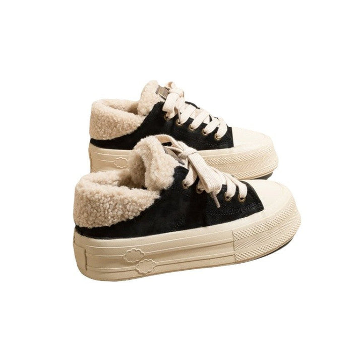 Women's Winter Sneakers with Cozy Lining and Non-Slip Sole Mune Fashion