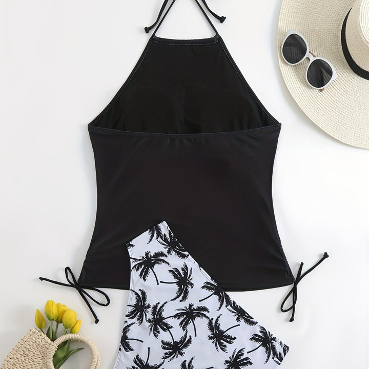 Women's bikini set with palm pattern from Mune Fashion