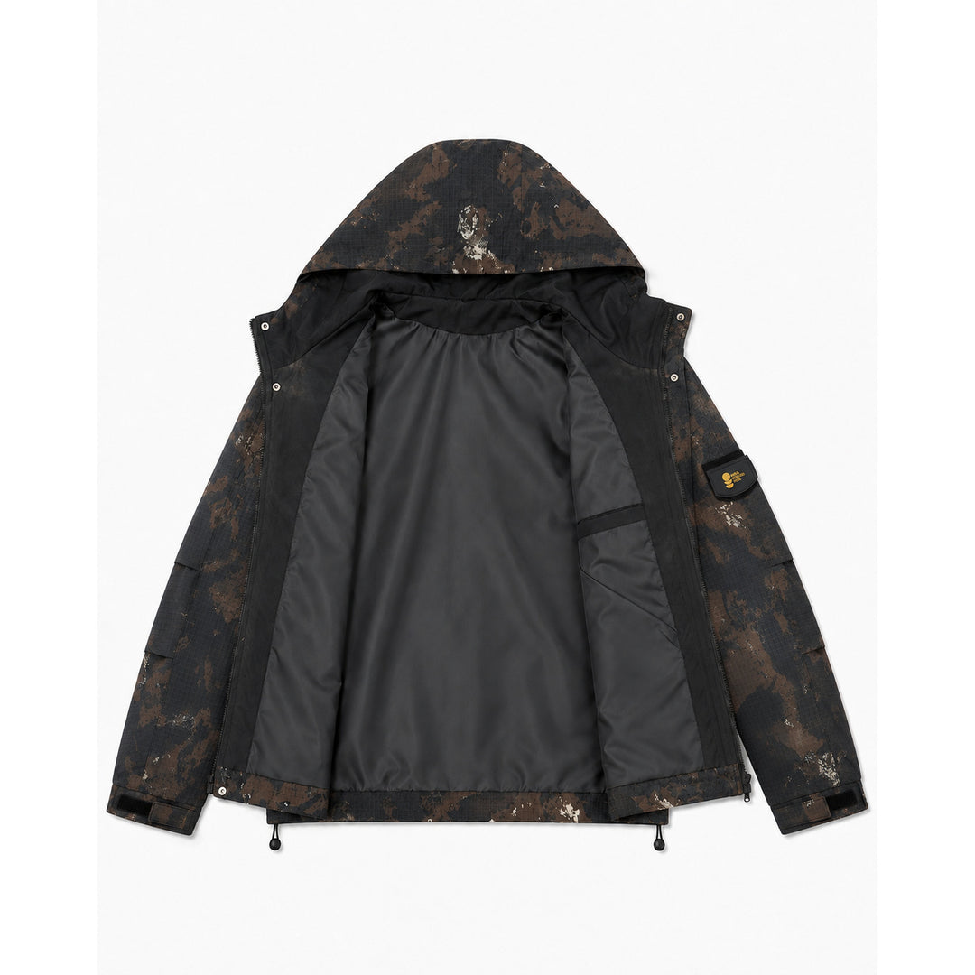 Men's Functional Outdoor Jacket with High Collar Mune Fashion