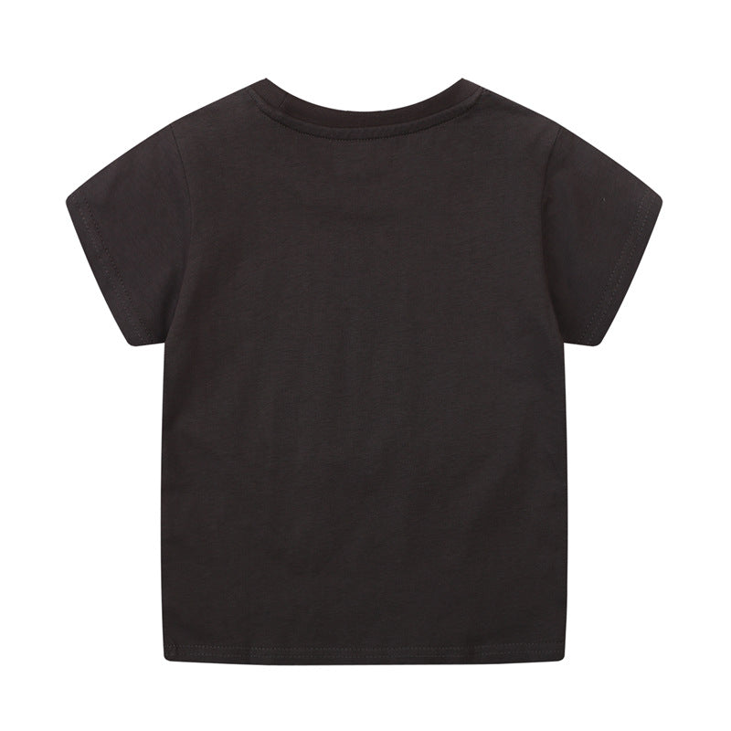 Boys T-Shirt with funny hippopotamus application Mune Fashion