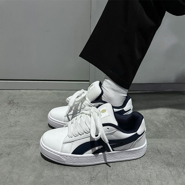 Women's Fashion Sneakers with High Rubber Sole and Breathable Upper Material Mune Fashion