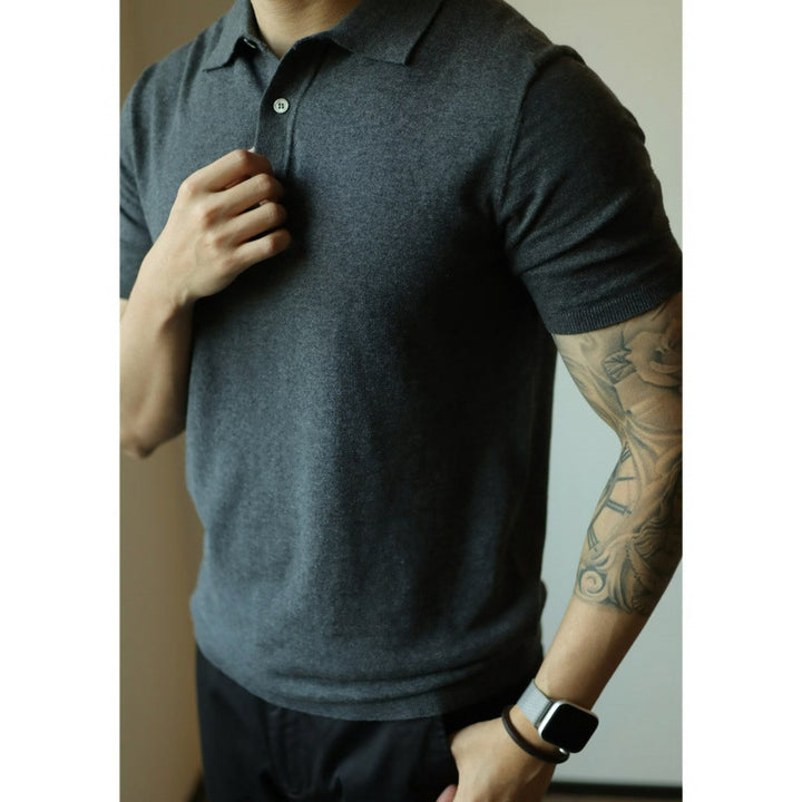 Men's Short Sleeve Polo Shirt made of high-quality cotton Mune Fashion