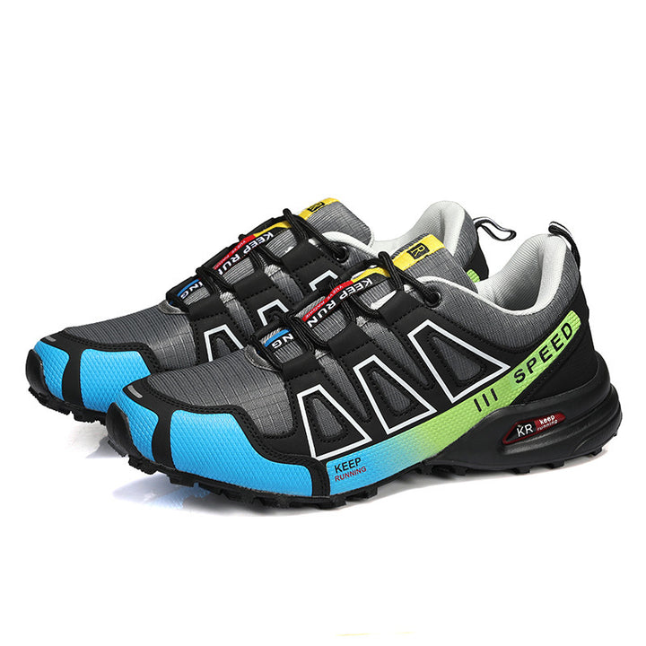 Men's nan robust Trail running shoe with shock-absorbing EVA midsole and grippy profile outsole Mune Fashion