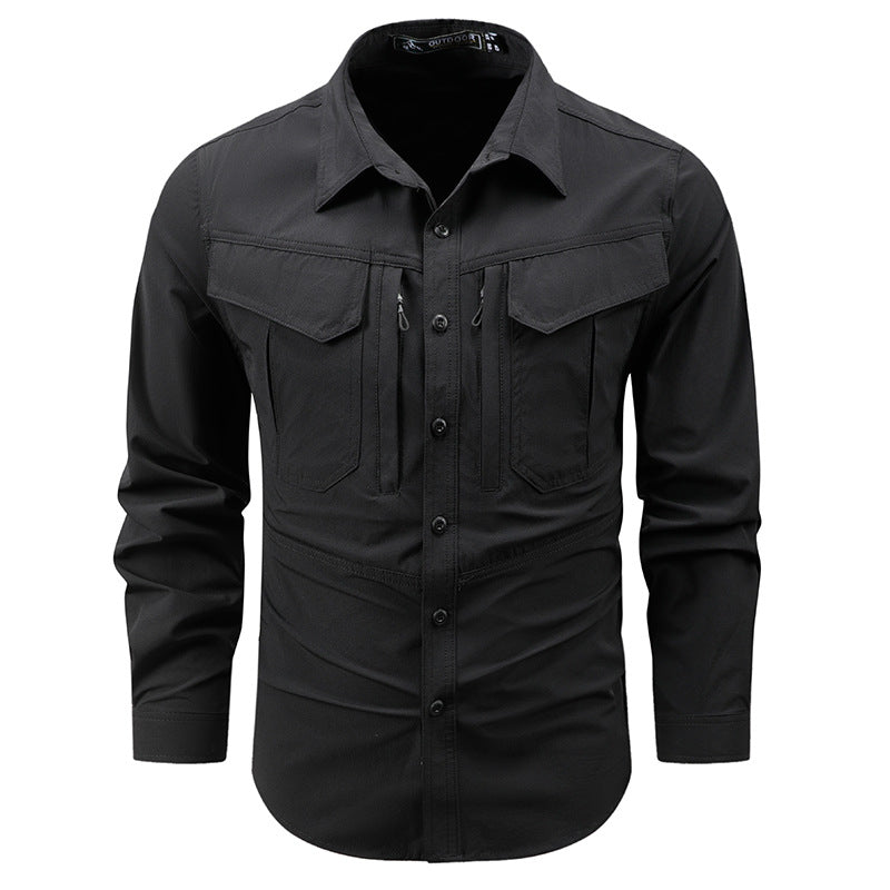 Men's Multifunctional Work Shirt Mune Fashion