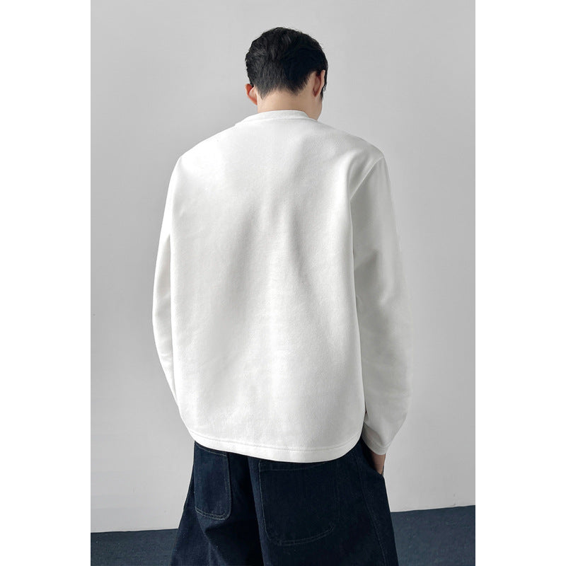 Men's Casual Sweatshirt with Raglan Sleeves Mune Fashion