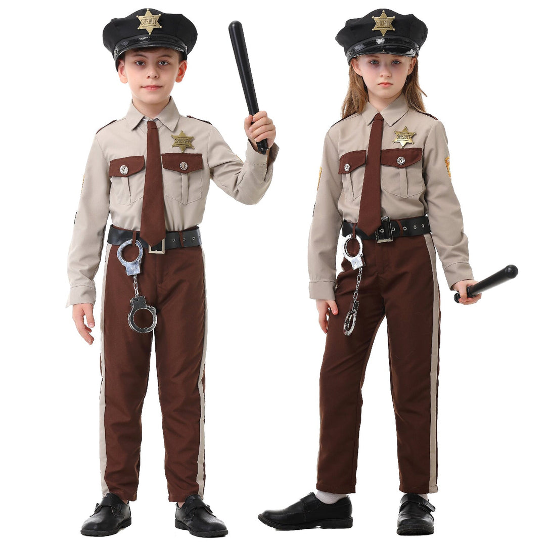 Boys Police Costume with Accessories Mune Fashion