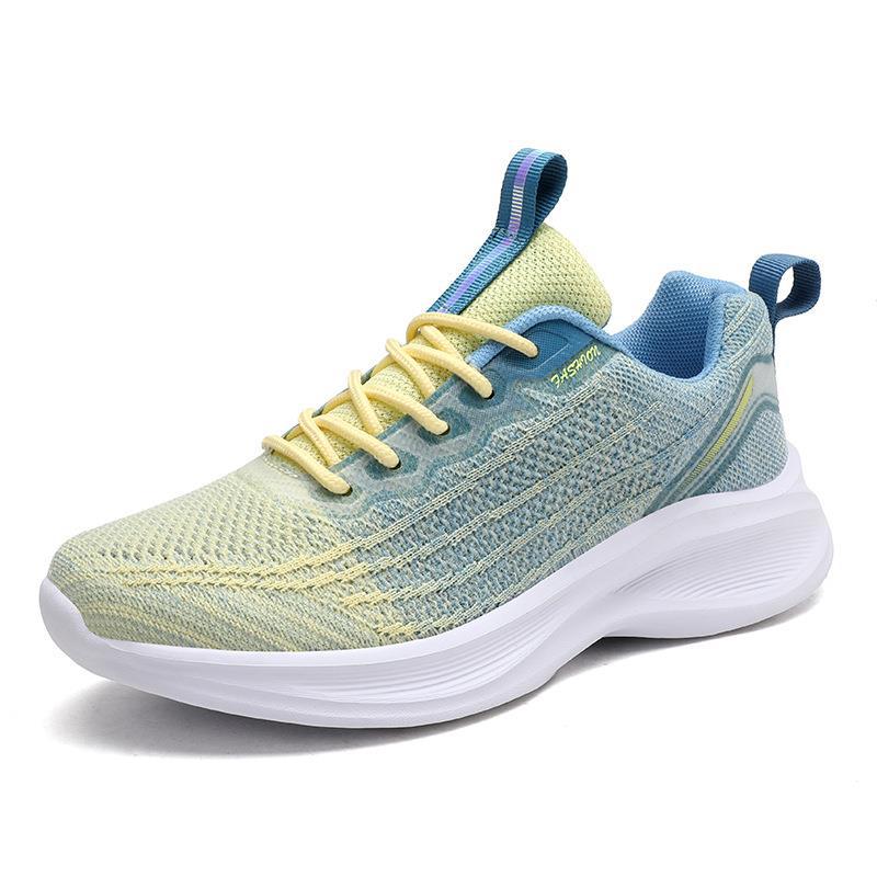 Unisex nan seamless knit performance sneaker with cushioned wave midsole Mune Fashion