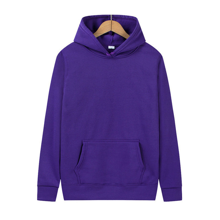Unisex minimalist hoodie without zipper with brushed French terry on the inside and integrated kangaroo pocket Mune Fashion