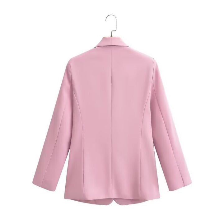 Women's Tailored Pantsuit with Oversized Blazer and Tailored Vest Mune Fashion