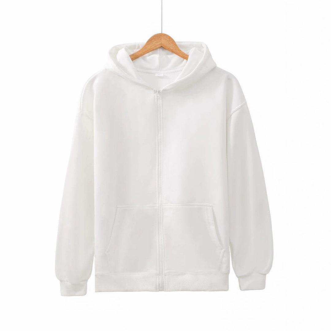 Unisex nan lightweight zip hoodie with brushed inner French terry, flat seams and kangaroo pockets Mune Fashion