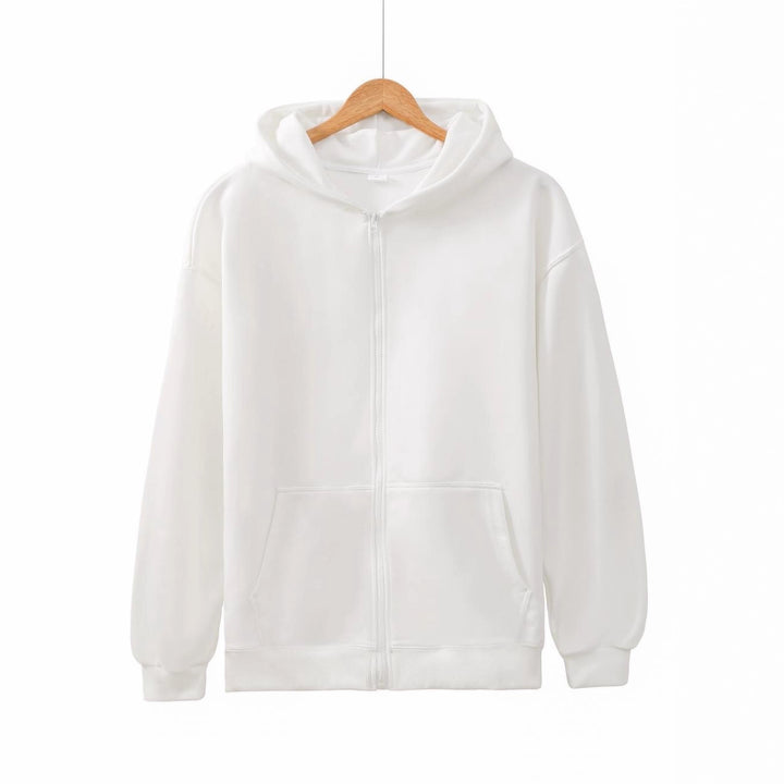 Unisex nan lightweight zip hoodie with brushed inner French terry, flat seams and kangaroo pockets Mune Fashion