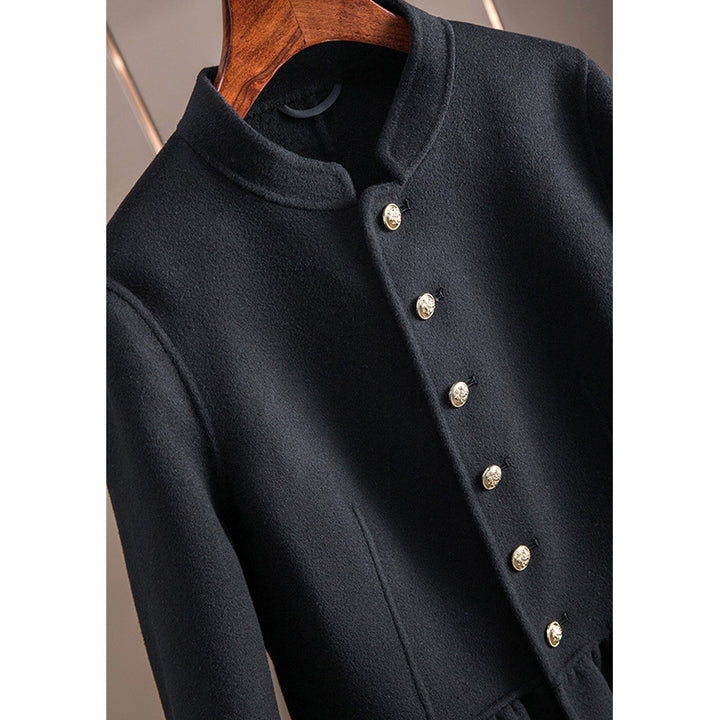 Ladies Fashion Blazer Jacket with Peplum Cut Mune Fashion