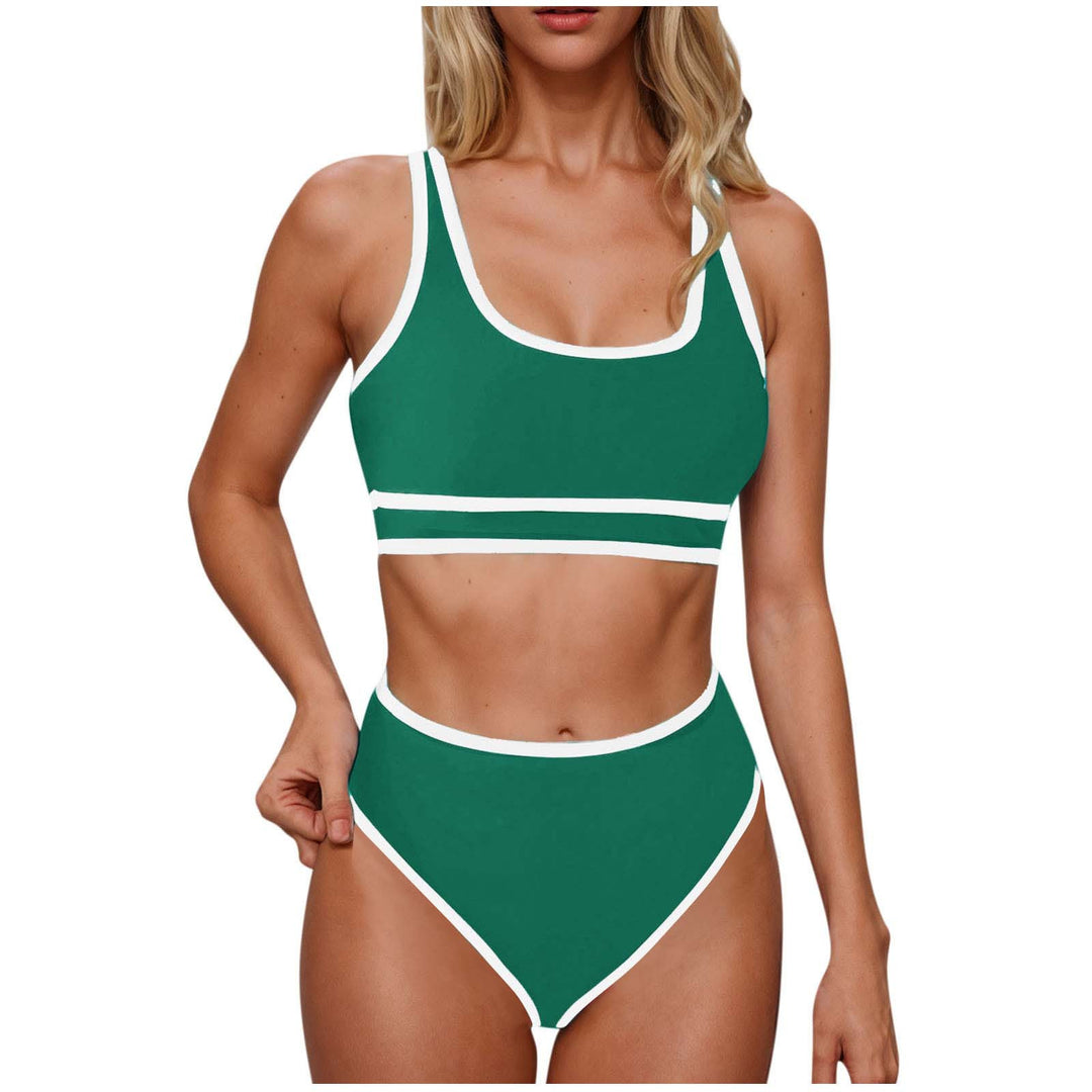 Women's Sporty High-Waisted Bikini Set Mune Fashion