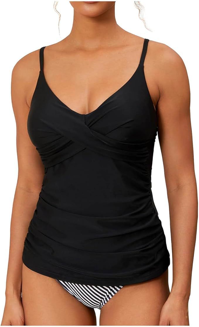 Women Tankini with intricate draping Mune Fashion