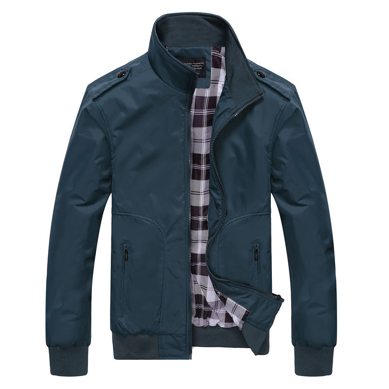 Men's lightweight water-repellent hooded softshell jacket with zippered pockets Mune Fashion