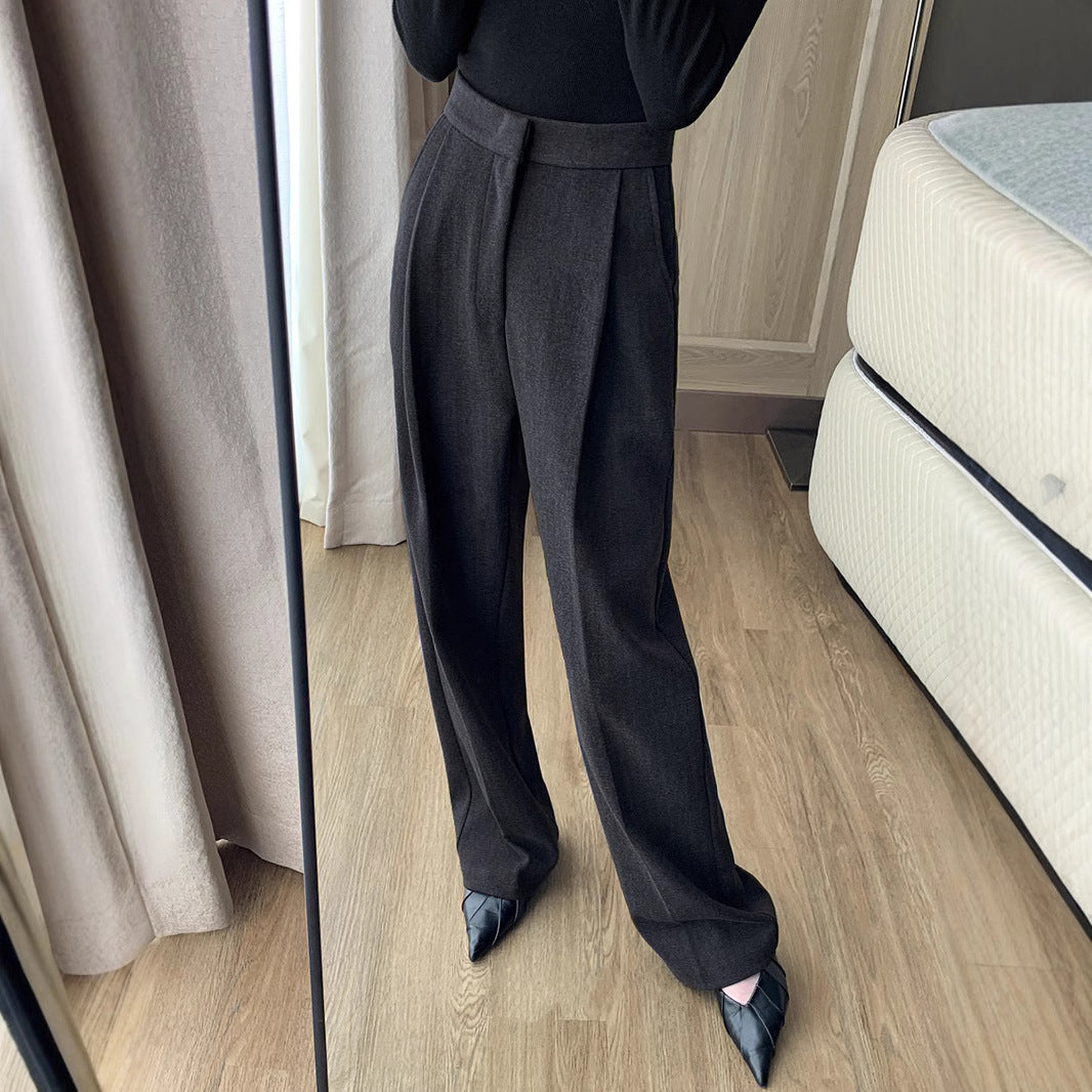 Women's Elegant High-Waisted Pants Mune Fashion