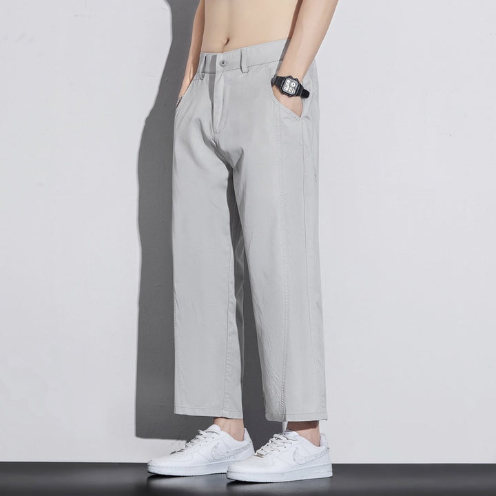 Men Wide-Cut Comfort Trousers Mune Fashion