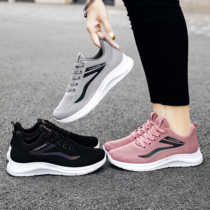 Women's nano ultra-lightweight knit fitness sneakers with seamless breathable mesh, shock-absorbing EVA honeycomb outsole, and reinforced toe cap Mune Fashion