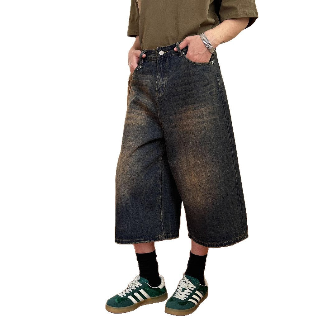 Women's Loose-Fitting Jeans Shorts Mune Fashion