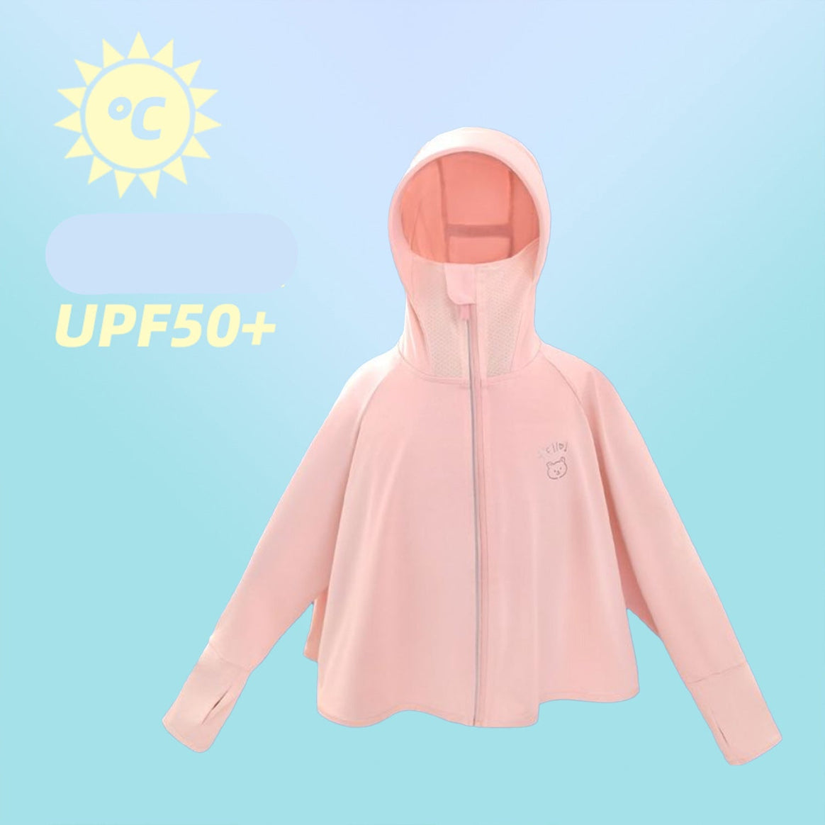 Women's Breathable Sports Jacket with Light UV Protection Mune Fashion