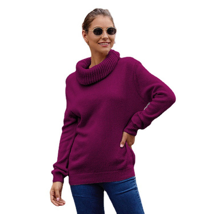 Women's Cozy Turtleneck Sweater Made Of Soft Knit Mune