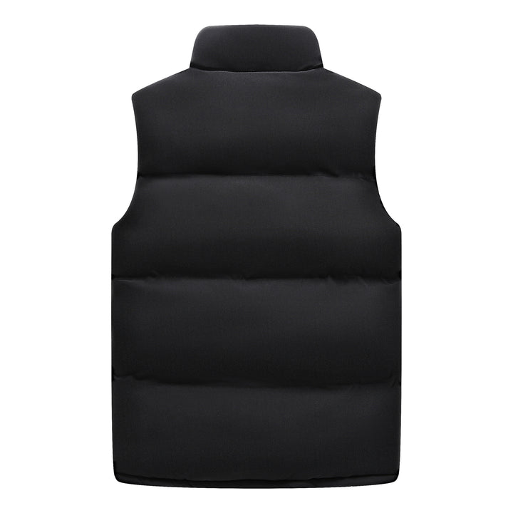 Women’s Padded Sleeveless Thermal Vest with Sherpa Lining and High Stand-Up Collar Mune Fashion