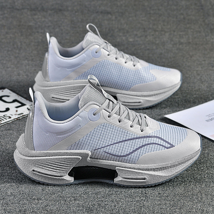Unisex breathable mesh runners with grid structure, stabilizing midsole and split stabilizer Mune Fashion