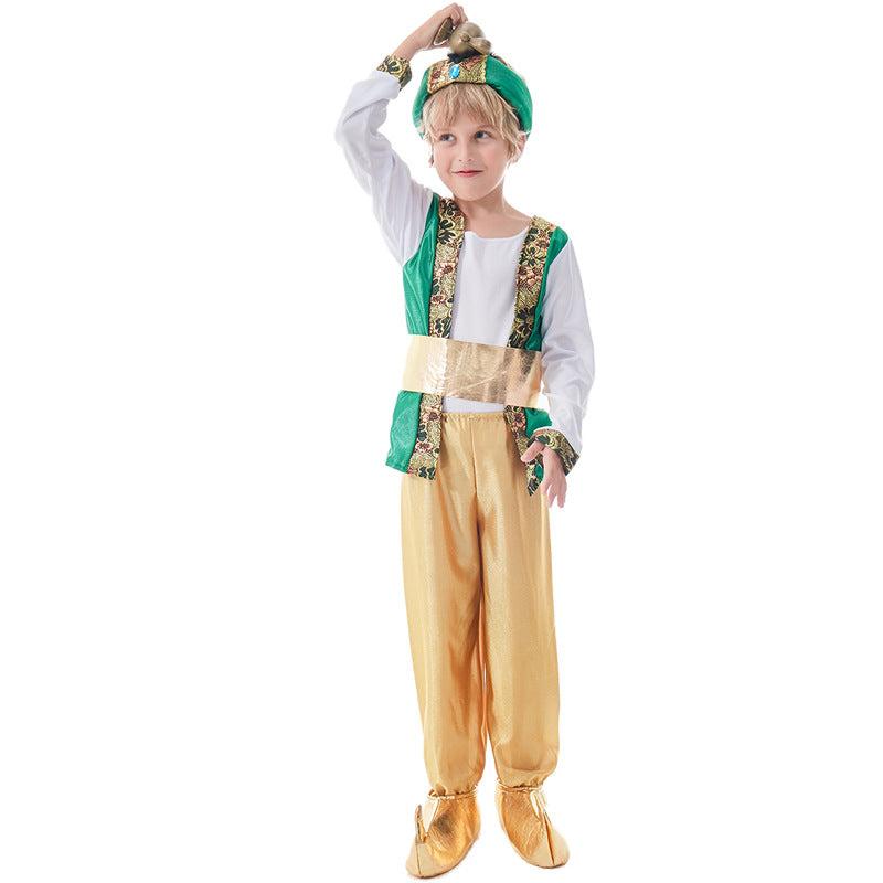 Boys Fairy Tale Costume as Wizard Mune Fashion
